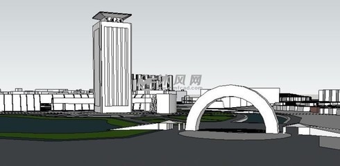 華僑大學(xué)廈門校區(qū) 建筑設(shè)計(jì)模型中的現(xiàn)代理念與人文傳承